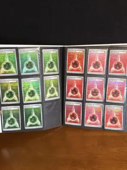 Black Bolt/White Flare- HOLO Energy Cards - 2025 Pokemon 129 Card lot + Binder - Image 2