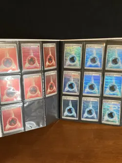 Black Bolt/White Flare- HOLO Energy Cards - 2025 Pokemon 129 Card lot + Binder - Image 3