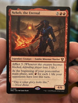 Neheb, the Eternal - Commander: Murders at Karlov Manor MTG NM - Image 1