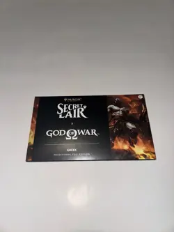 MTG Secret Lair x God of War: Greek Traditional FOIL Edition Playstation Sealed - Image 1