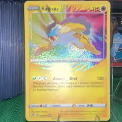 The Pokemon Company Pokemon TCG Raikou 050/185 Vivid Voltage Amazing Rare Holo - Image 1
