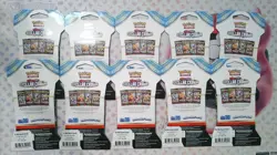 Pokemon TCG - SV07: Stellar Crown - Sleeved Booster Pack Blister - Lot of 10 - Image 3