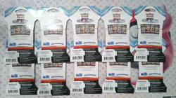 Pokemon TCG - SV07: Stellar Crown - Sleeved Booster Pack Blister - Lot of 10 - Image 4