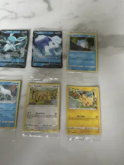 Pokemon 2023 Holiday Calendar Snowflake Promo Set - 8 Sealed Cards UK - Image 3