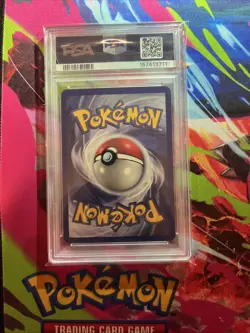 Pokemon TCG Here Comes Team Rocket! First Edition Holo PSA 7 Near Mint - Image 3