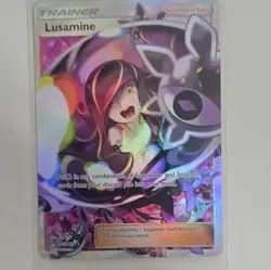 The Pokemon Company Lusamine 153/156 SM Ultra Prism Full Art Holo EN - Image 1