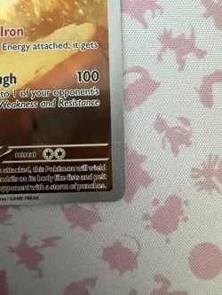 Pokemon TCG Orthworm 224/193 SV02 Paldea Evolved IR Holo Basic EN - Image 5