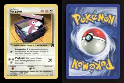 Porygon 48/82 Team Rocket Unlimited MP Pokemon - Image 3