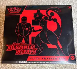 Pokemon DESTINED RIVALS ETB Elite Trainer Box - Destined Rivals NEW Sealed - Image 1