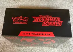 Pokemon DESTINED RIVALS ETB Elite Trainer Box - Destined Rivals NEW Sealed - Image 3
