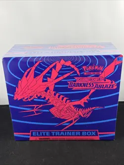 Pokemon Sword & Shield Darkness Ablaze ETB Elite Trainer Box Sealed - Image 1
