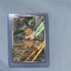 Pokemon TCG Eevee 173 SV Scarlet & Violet Promo Holo 50 HP English Makura - Image 1