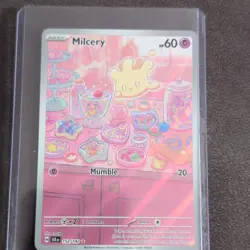 The Pokemon Company Milcery 152/142 Stellar Crown Secret Rare FA Holo (EN) 60 HP - Image 1