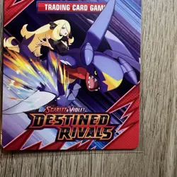 Destined Rivals Pack Art Trainer Tip PreRelease Card Cynthia Garchomp Exclusive - Image 4