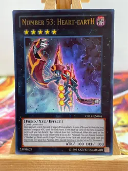Nummer 53: Heart Earth CBLZ-EN046 Ultra Rare Englisch NM YUGIOH - Image 1