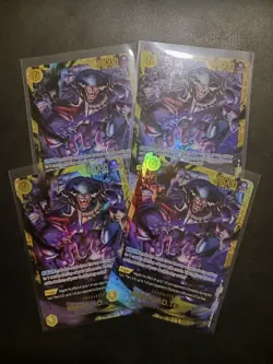 X4 One Piece Card Game TCG Marshall.D.Teach OP16-119 SEC M/NM Condition Playset! - Image 1