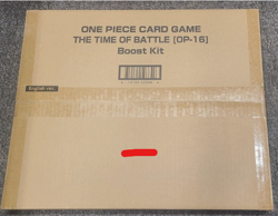 ONE PIECE THE TIME OF BATTLE OP 16 BOOST KIT SEALED AND IN HAND - Image 1
