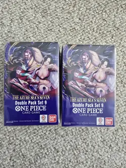 One Piece OP-14 EB-04 The Azure Sea's Seven Double Pack Set 9 - (LOT OF 2) NEW - Image 1