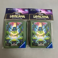 Disney Lorcana Card Sleeves Toy Story Alien Little Green Men Set of 2 Japan - Image 1