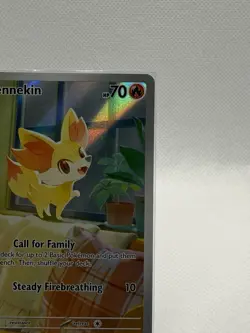 Fennekin #80 - ME: Mega Evolution Black Star Promo (MEP) Pokemon Card Game ￼ - Image 2