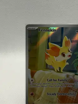 Fennekin #80 - ME: Mega Evolution Black Star Promo (MEP) Pokemon Card Game ￼ - Image 5