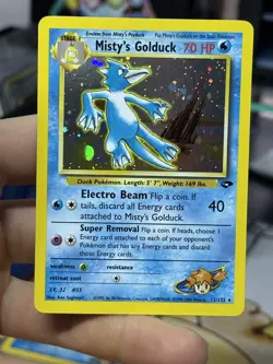 Misty's Golduck 12/132 Gym Challenge 2000 Holo Rare WOTC Pokemon Card TCG - Image 3