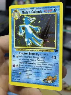 Misty's Golduck 12/132 Gym Challenge 2000 Holo Rare WOTC Pokemon Card TCG - Image 5