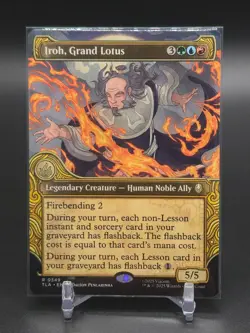MTG Iroh, Grand Lotus 349 Avatar: The Last Airbender (TLA) Regular Rare Showcase - Image 1