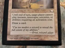 Abeyance Weatherlight Regular Rare (PANGOLIN MTG) MP+/MP See 7 Pics! Reserved L - Image 3