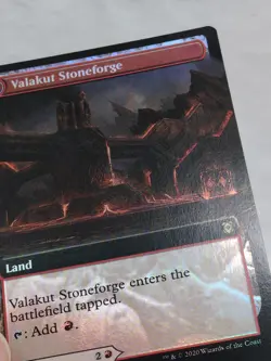 Foil Valakut Awakening Extended Art Zendikar Rising 355 NM - Image 3