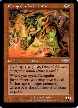 Gempalm Incinerator U Legions 94 Magic The Gathering - Image 1