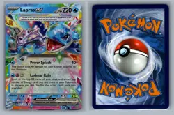Lapras ex #32/142 Holo Stellar Crown Pokemon Card - NM - Image 1