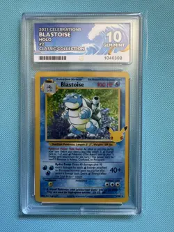 Pokemon Celebrations Charizard 4/102 Blastoise 2 Venusaur 15 Perfect ACE 10 - Image 2