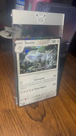 Pokemon Steelix COSMOS Holo Rare SV04 Paradox Rift 125/182 English - Image 3