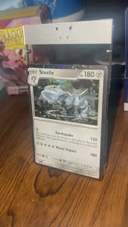 Pokemon Steelix COSMOS Holo Rare SV04 Paradox Rift 125/182 English - Image 5