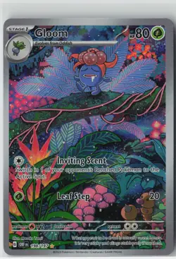 Gloom - 198/197 OBF SV03: Obsidian Flames NM - Pokemon TCG - Image 1