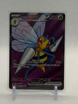 Beedrill ex 098/086 Mega Evolutions - Chaos Rising Pokemon TCG - Image 1