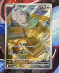 Nintendo Pokemon TCG Espurr 095/088 Perfect Order IR Holo Full Art - Image 1