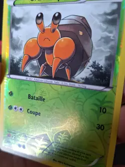 Crabicoque REVERSE 7/108 Noir Blanc Explorateurs Obscurs Carte Pokemon Francais - Image 3
