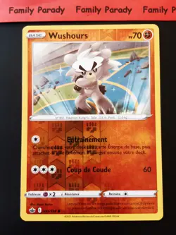 Wushours REVERSE 70pv 093/198 Carte Pokemon Regne de Glace neuve fr - Image 1