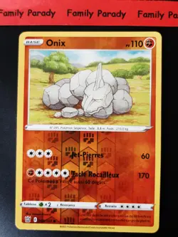 Onix REVERSE 068/163 Carte Pokemon EB5 Styles de Combat neuve fr - Image 1