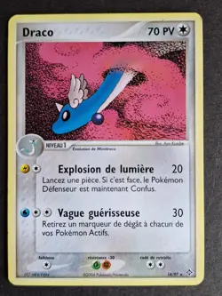 Draco 14/97 Carte Pokemon Rare Ex Dragon Francais - Image 1