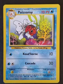Poissoroy 46/64 Carte Pokemon Wizards Jungle Edition Francaise - Image 1
