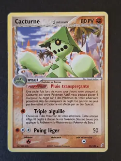 Cacturne 15/100 Carte Pokemon Ex Gardiens de Cristal Edition Francaise - Image 1