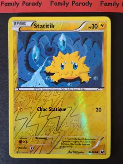 Statitik REVERSE 42/108 Noir Blanc Explorateurs Obscurs Carte Pokemon Francais - Image 1