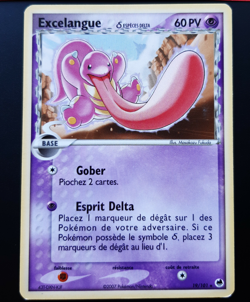 Excelangue 19/101 Carte Pokemon Rare Ex Ile des Dragons Francais - Image 1