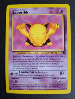 Soporifik 54/82 Carte Pokemon Wizards Team Rocket Francais - Image 1