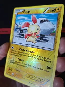 Posipi REVERSE 39/108 Noir Blanc Explorateurs Obscurs Carte Pokemon Francais - Image 3