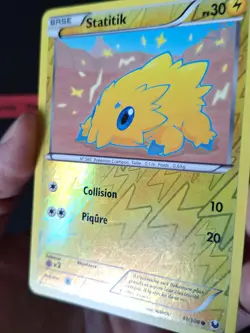 Statitik REVERSE 41/108 Noir Blanc Explorateurs Obscurs Carte Pokemon Francais - Image 3