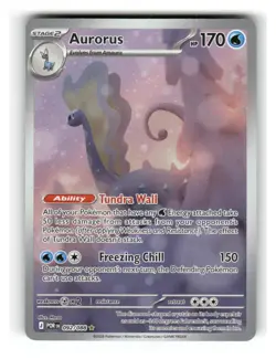 Aurorus 092/088 Holo Illustration Rare Perfect Order Pokemon Near Mint - Image 1